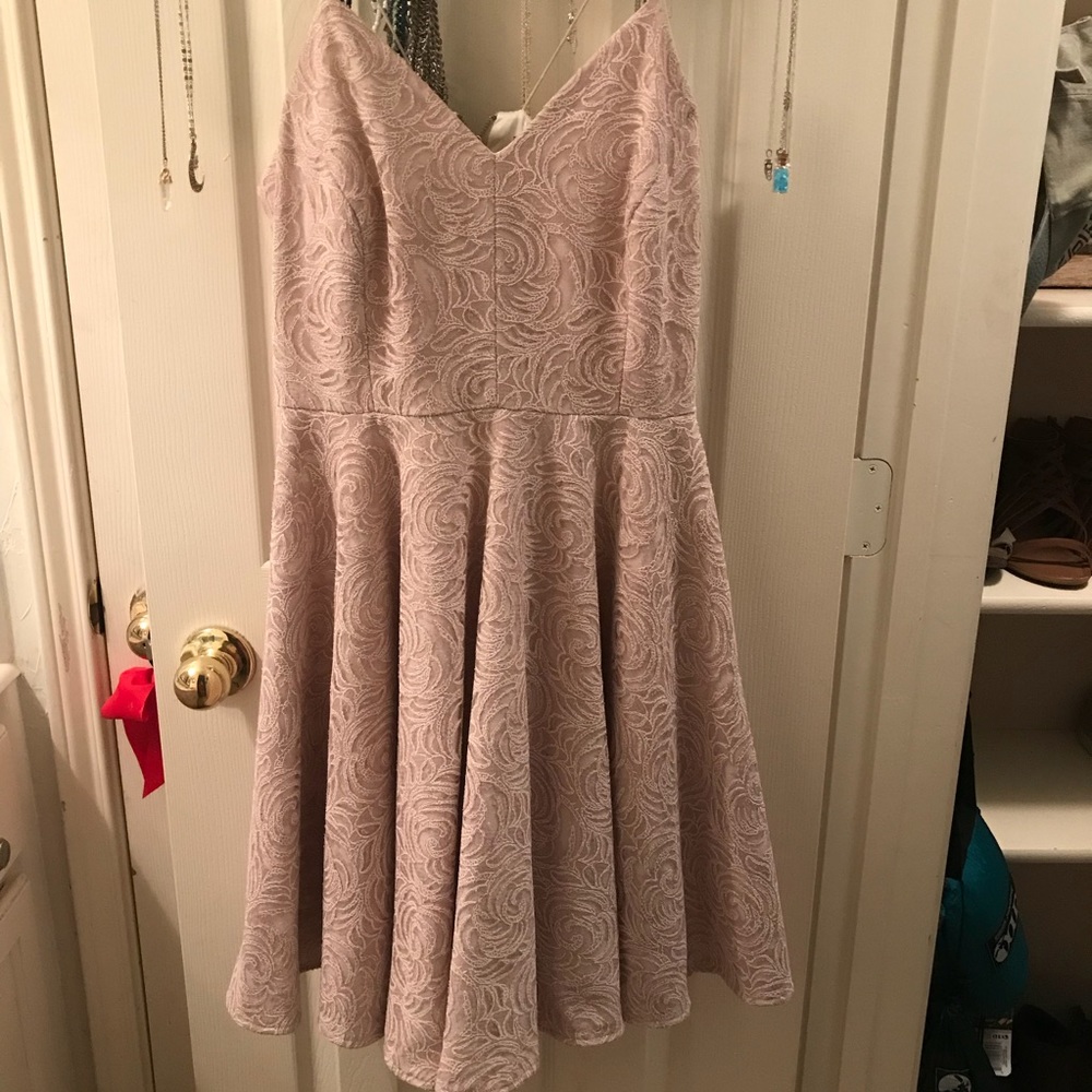 Gianni Bini Pink Rose Homecoming Dress